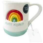 Wholesale - 18oz RAINBOW RADIATE POSSIBILITY MUG, UPC: 840104953617